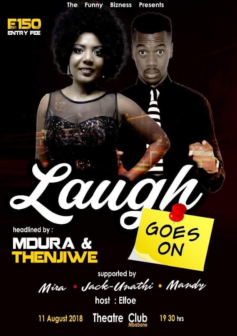 Laugh Goes On with Mdura and Thenjiwe Pic